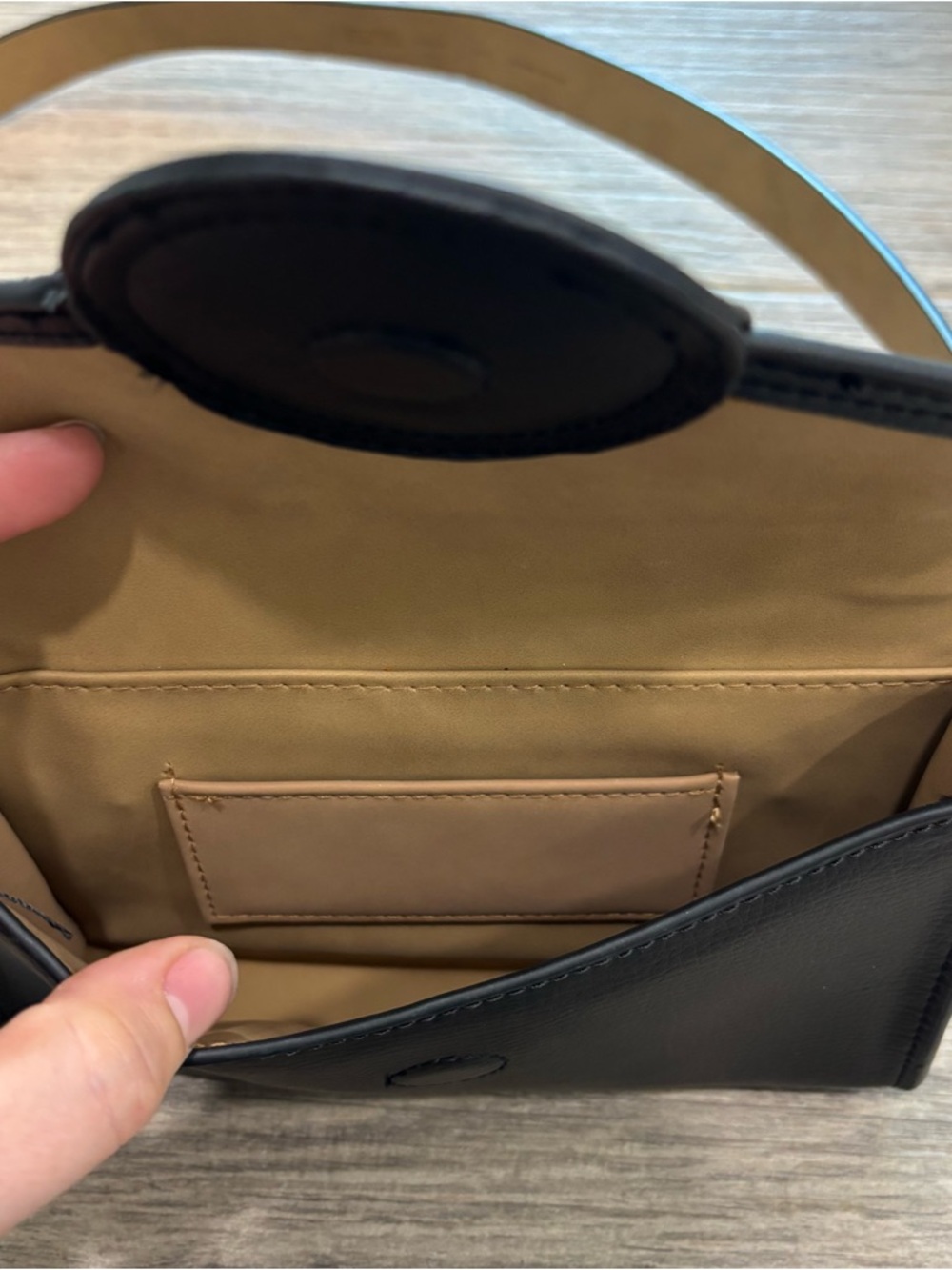 Michael Kors Leather Logo Fanny Pack Belt Bag Black Size L/XL New without Tags - Picture 7 of 8